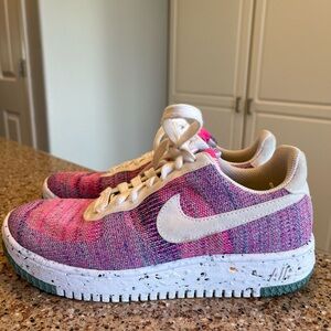 Nike Air Force 1 Fly Knit, Size 7 women